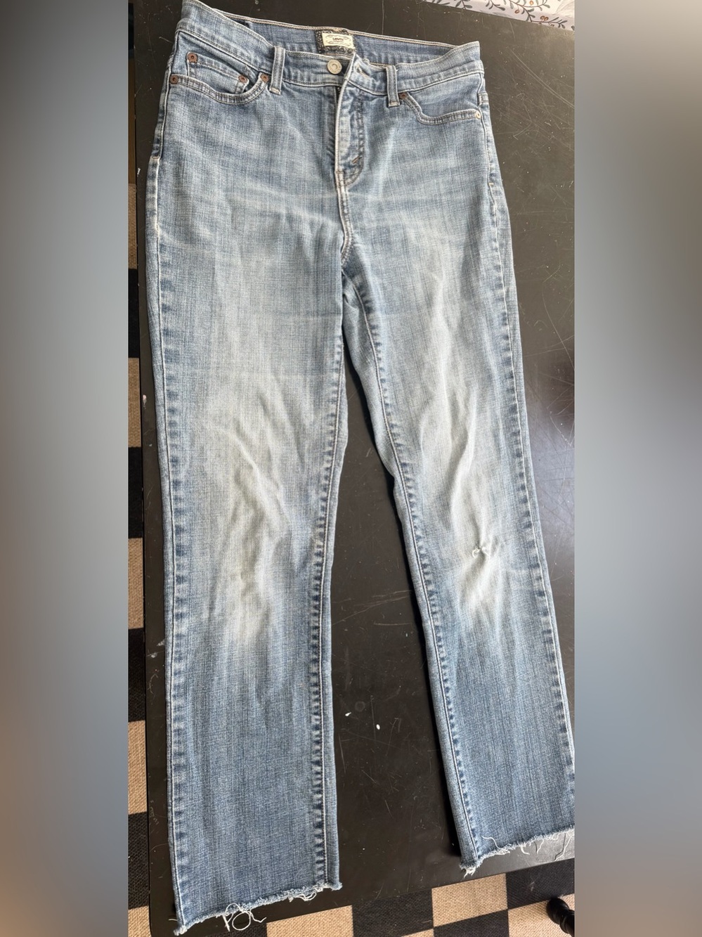 Levi's Blue Slimming Straight Leg 512 Women's Jeans 8